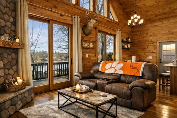 Gorgeous Lake Front Home on Keowee w/ Boat Slip - Image 3