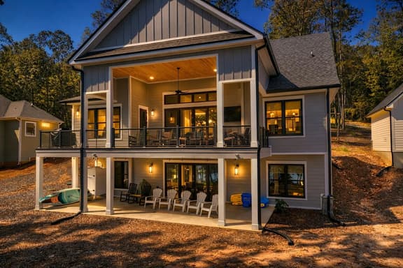 Bark Shed Lake House with boat dock - Image 1